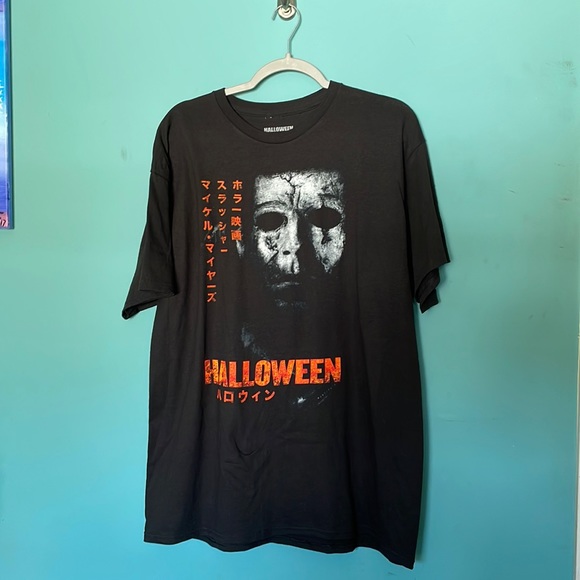 Other - NWOT HALLOWEEN Jason Chinese Writing Tee Size XL